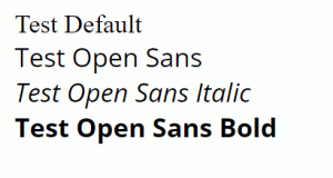 Open Sans